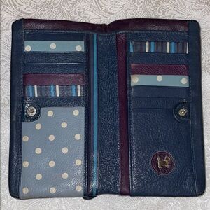 RADLEY LONDON Navy Leather Wallet